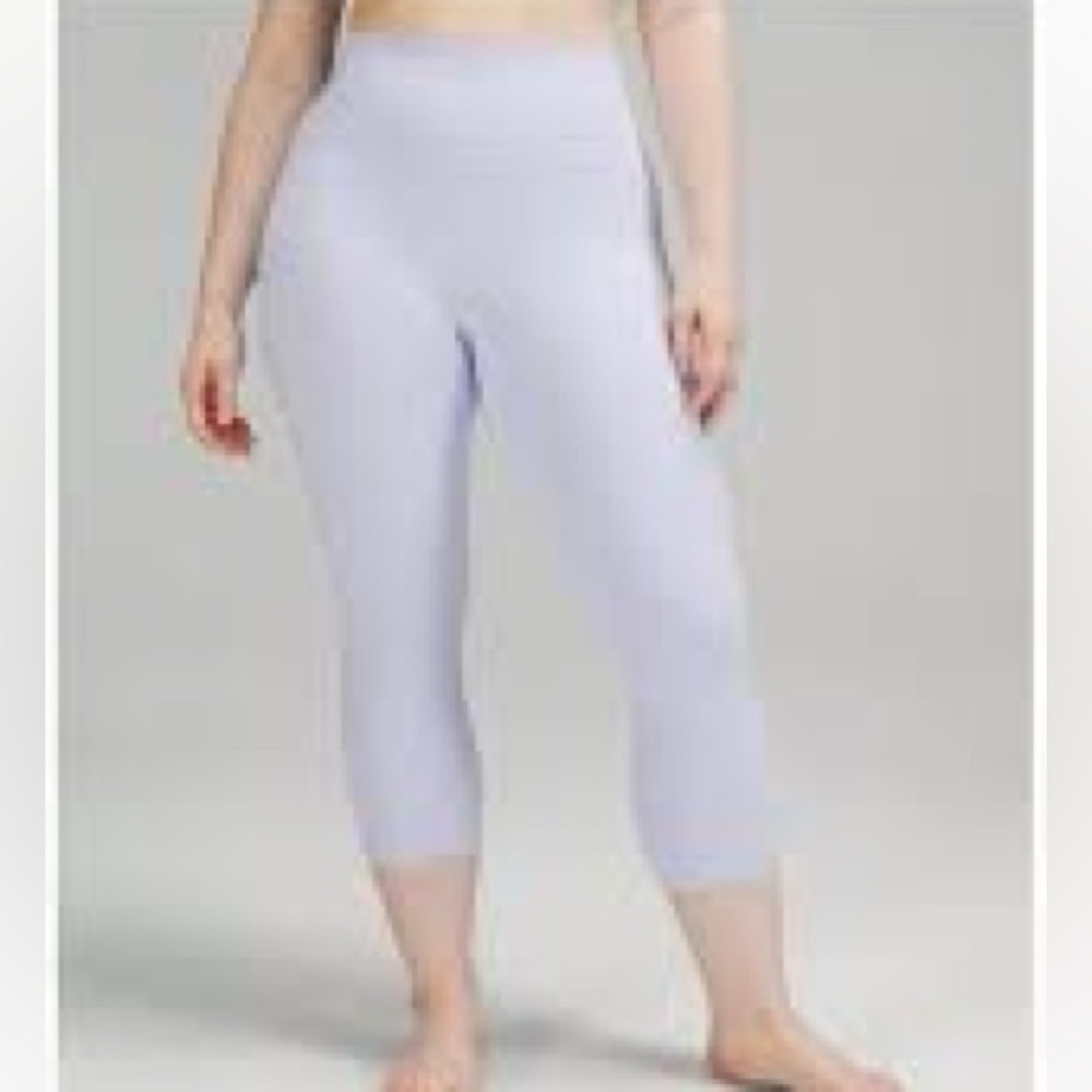 Lululemon Light Purple workout leggings